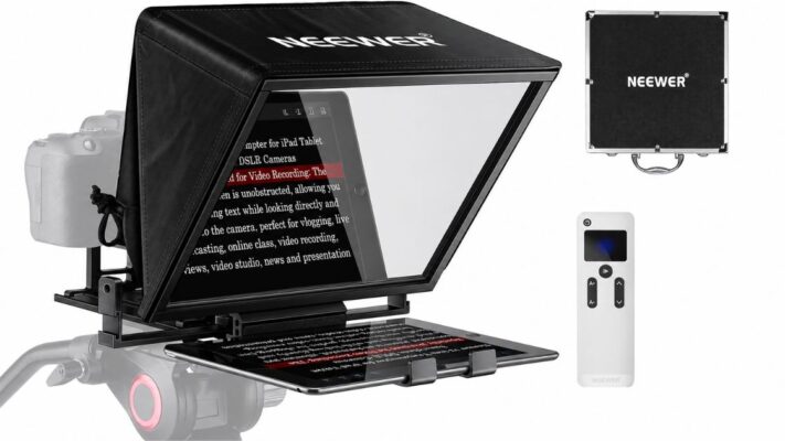 NEEWER Teleprompter X14 con control