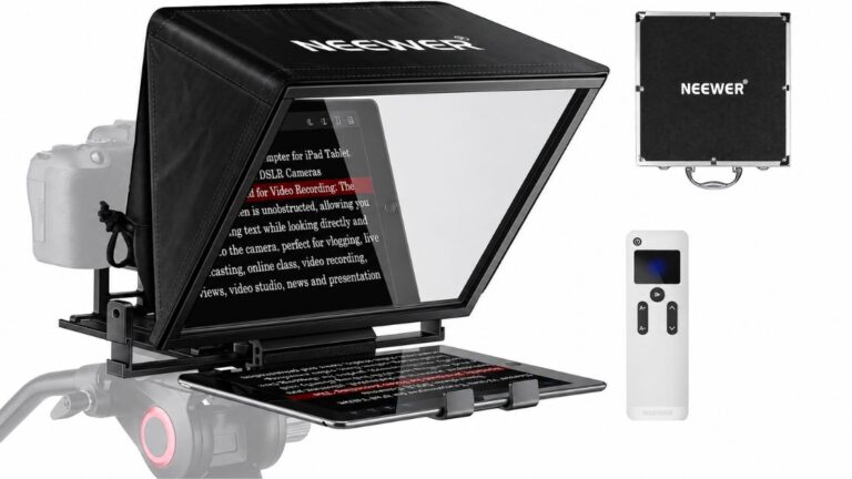 NEEWER Teleprompter X14 con control