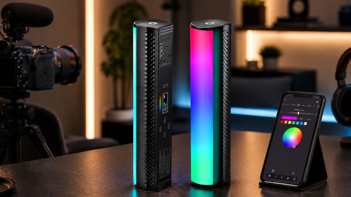 Review NEEWER varita de luz RGB