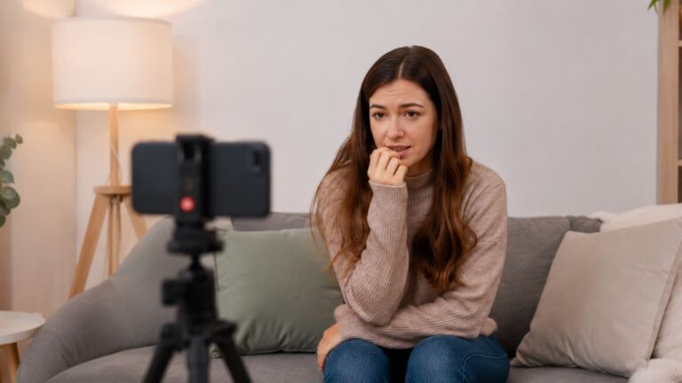 cómo grabar tu primer vídeo sin ponerte nerviosa